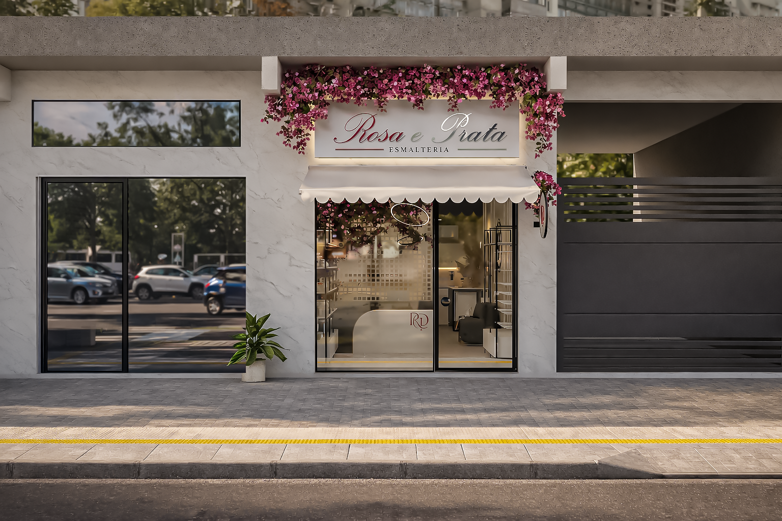 Projeto Esmalteria Rosa e Prata — Betim, MG
